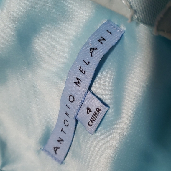 Antonio Melani fit and flare dress with applique bodice - Picture 6 of 9